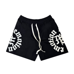 Mixed Emotional Brand Shorts Black Circle