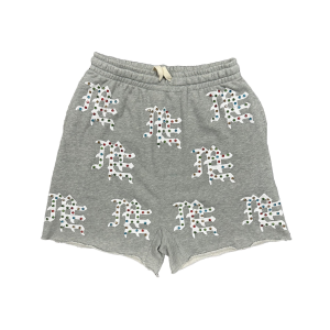 Mixed Emotional Brand Shorts Grey Me Logo