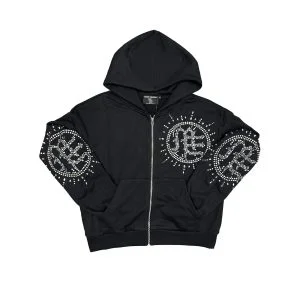 Black Eclipse Mixed Emotional Brand Hoodie